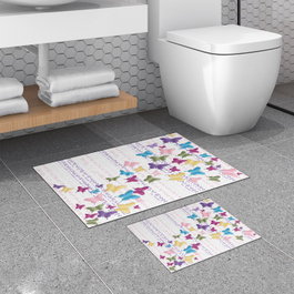 Mijölnir Juego de alfombrillas de baño Multicolor